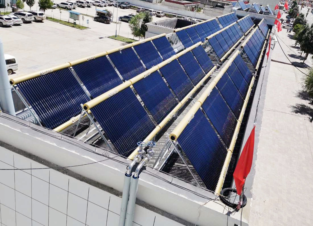 DVC Double Pass Vacuum Tube Air Collector DVC Double Pass Vacuum Tube Air Collector